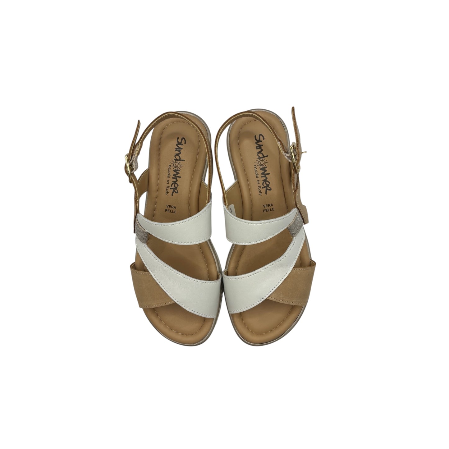 Satina White/Camel
