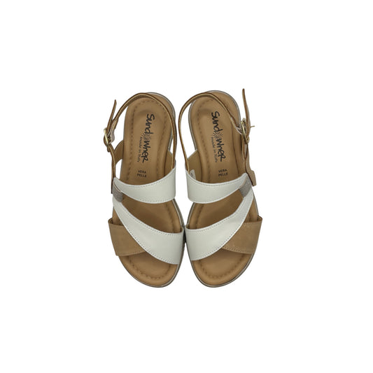 Satina White/Camel