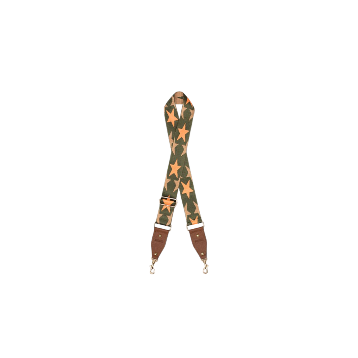 Khaki Orange Stars