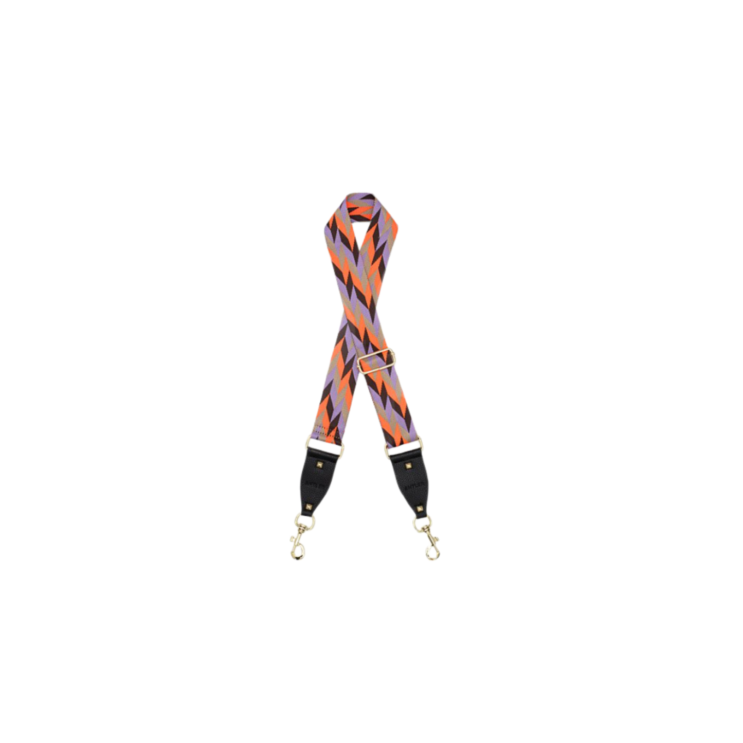 Orange & Lilac Chevron