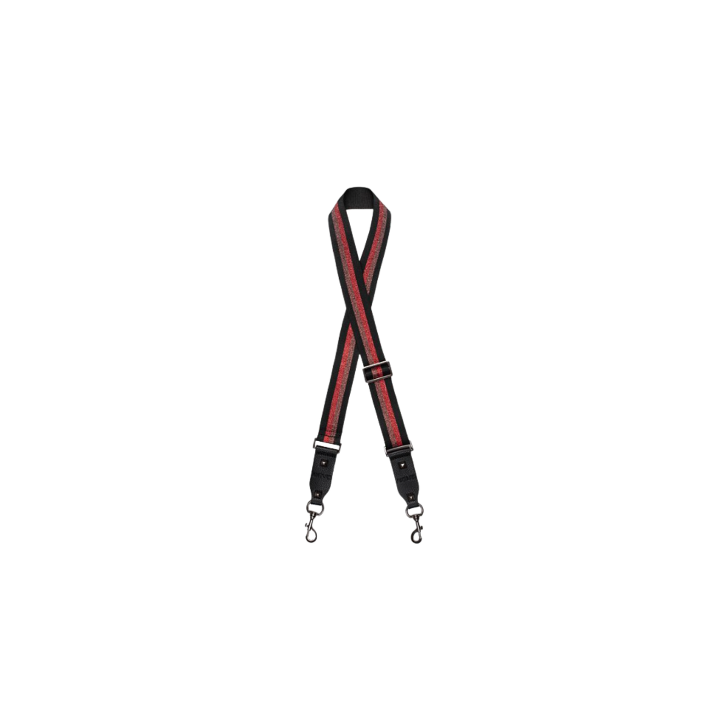 Red Lurex Stripe