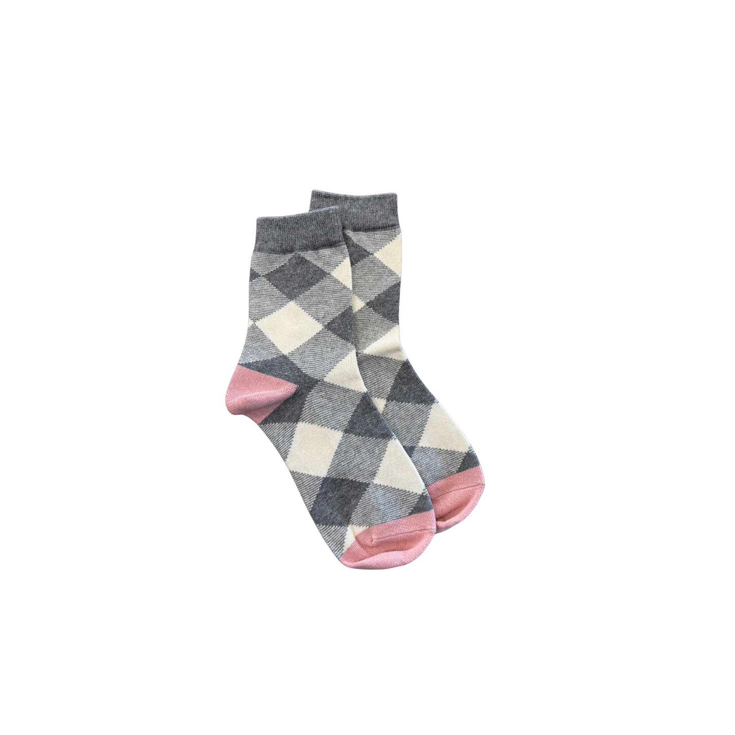 Grey, Pink & Cream Tumble