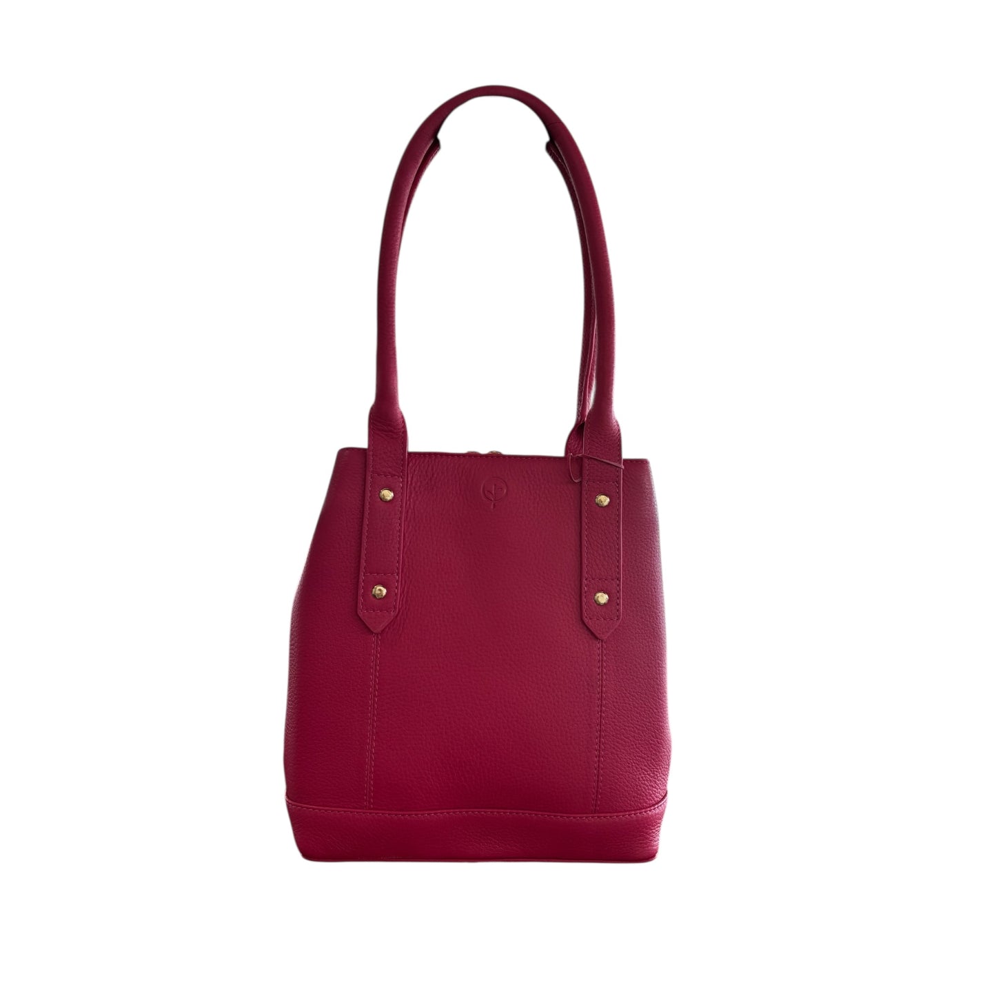 Second Nature Leather hand bag - fuchsia
