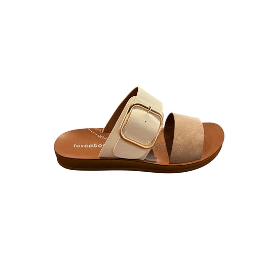 Doti Taupe/White