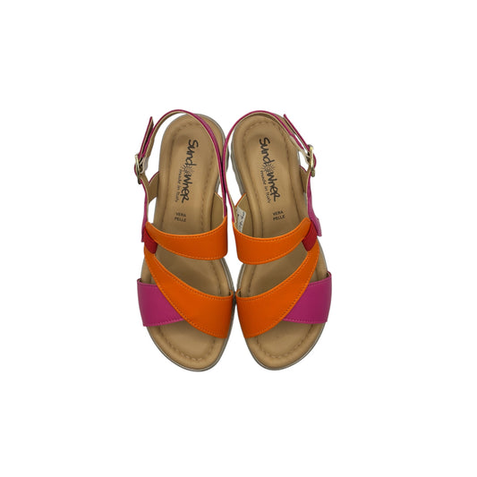 Satina Orange/Fuxia