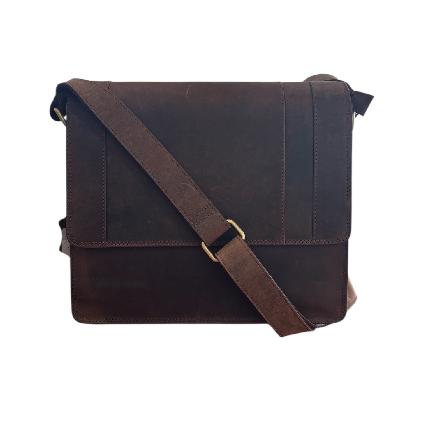 Second Nature Leather Satchel - tan