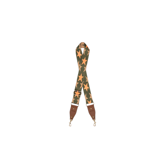 Khaki Orange Stars