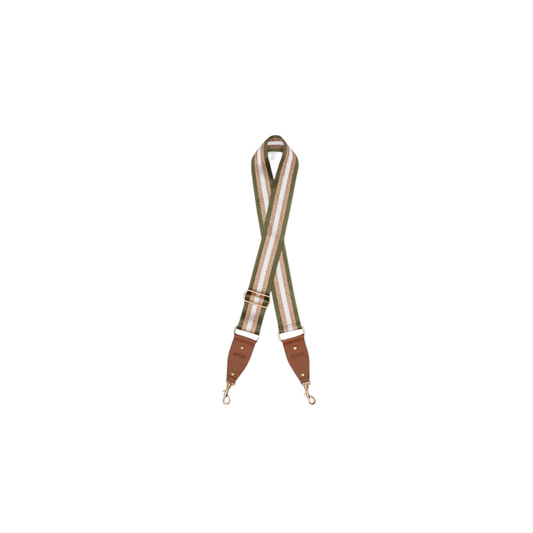 Khaki Rose Gold Stripe