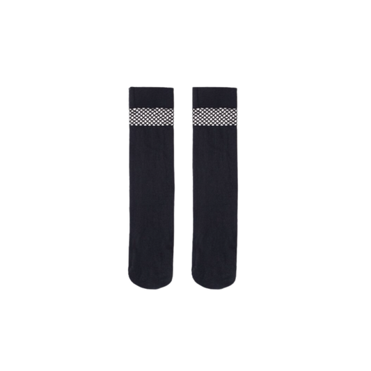 Black Net Top Stocking